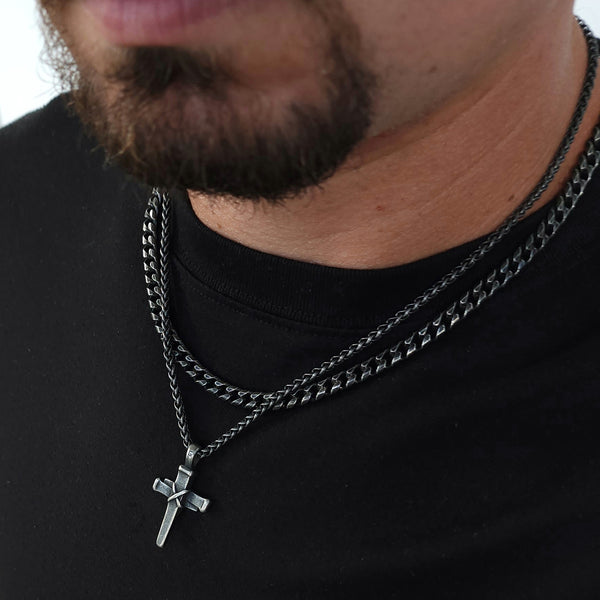 Signature Nail Cross + Apollo 6mm Set (Aged Black)