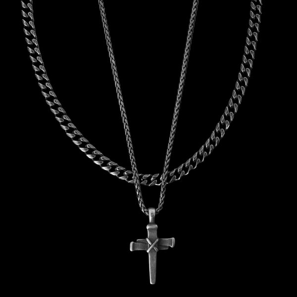 Signature Nail Cross + Apollo 6mm Set (Aged Black)