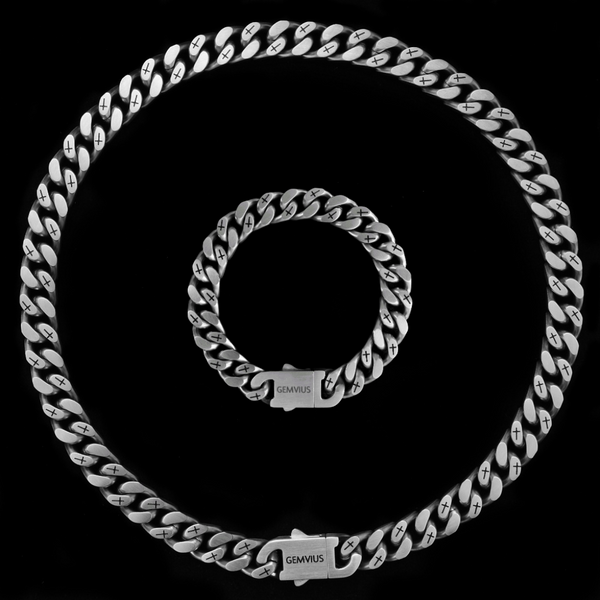 Genesis Chain + Genesis Bracelet (Brushed)