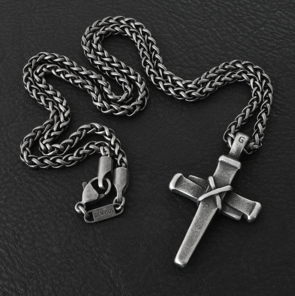 Signature Nail Cross Necklace