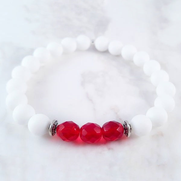 July Ruby (8mm) - Gemvius