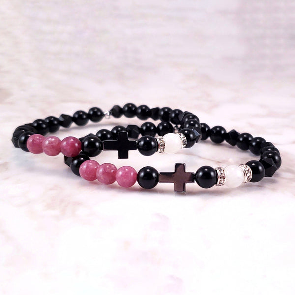 I Love You To The Moon And Back - Faith (6mm) - Gemvius