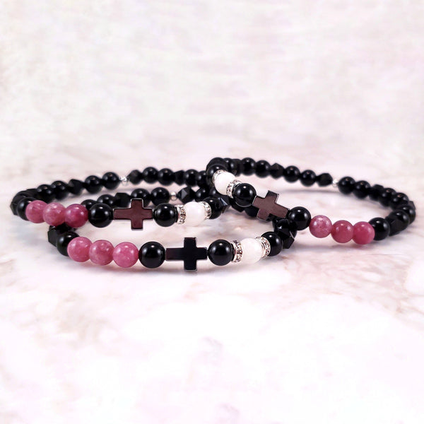 I Love You To The Moon And Back - Faith (6mm) - Gemvius