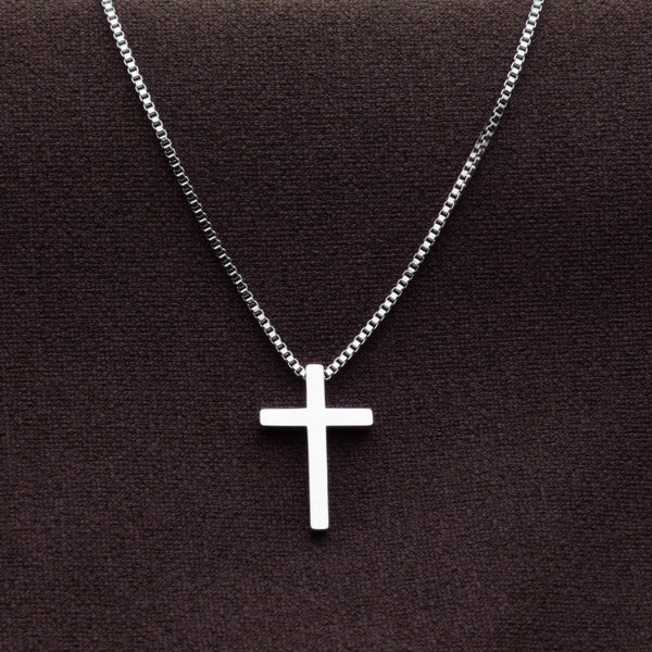 Contemporary Cross Necklace