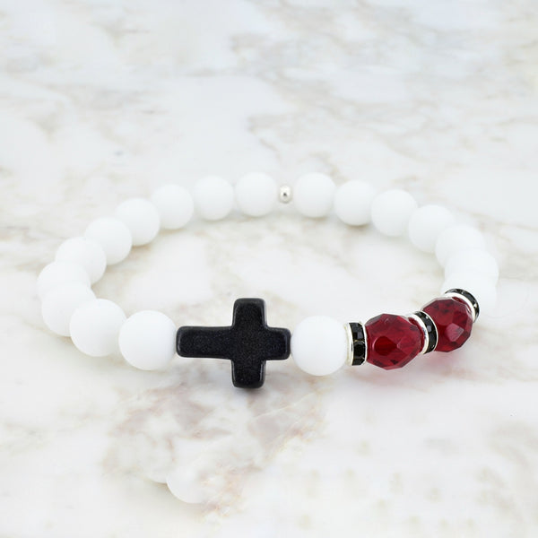 January Garnet Faith (8mm) - Gemvius