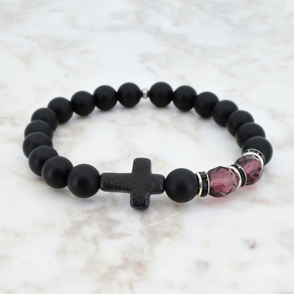 February Amethyst Faith (8mm) - Gemvius