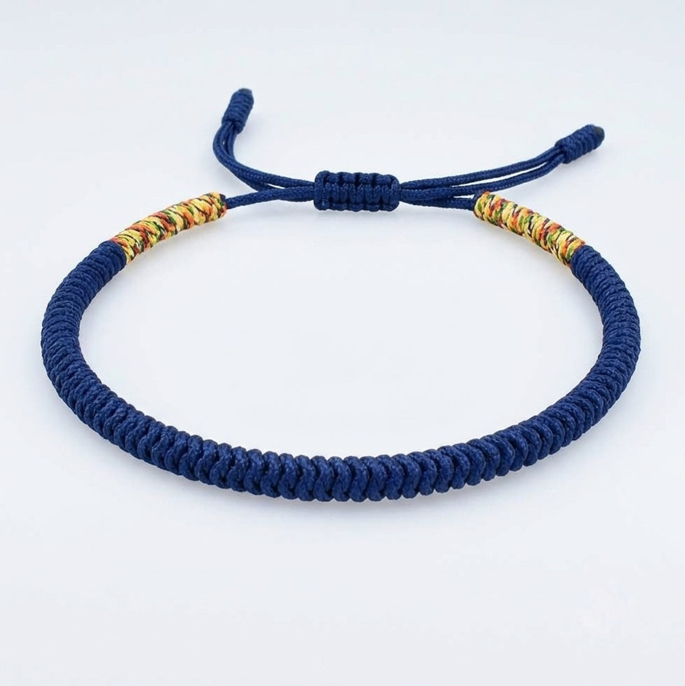 Navy Blue Gold Mix Back