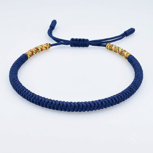 Navy Blue Gold Mix Back