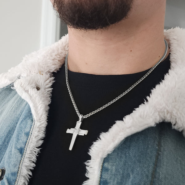 Signature Nail Cross Necklace