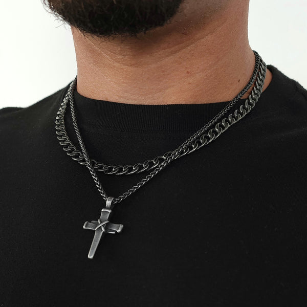 Signature Nail Cross + Nova 7.5mm Set (Aged Black)