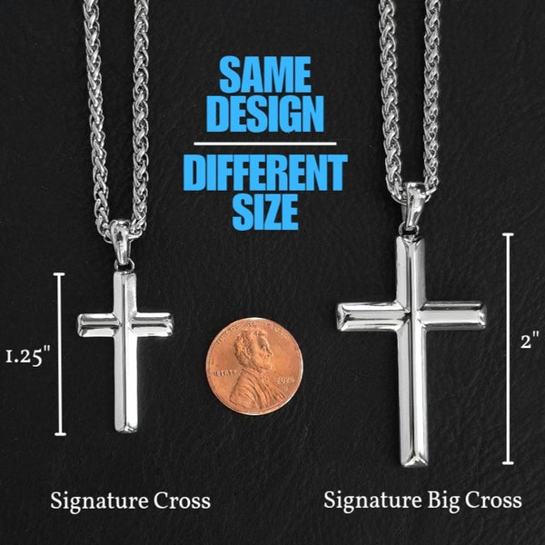 Signature Big Cross Necklace