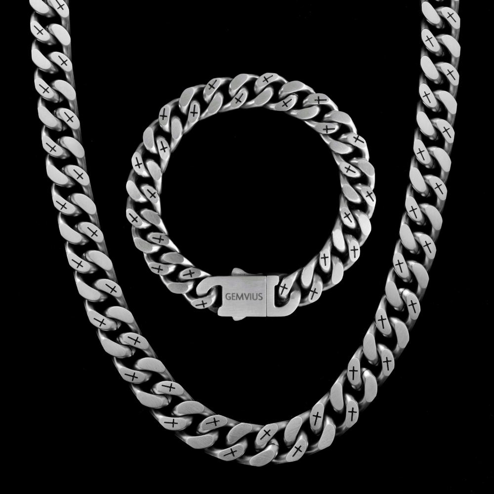 Genesis Chain + Genesis Bracelet (Brushed)