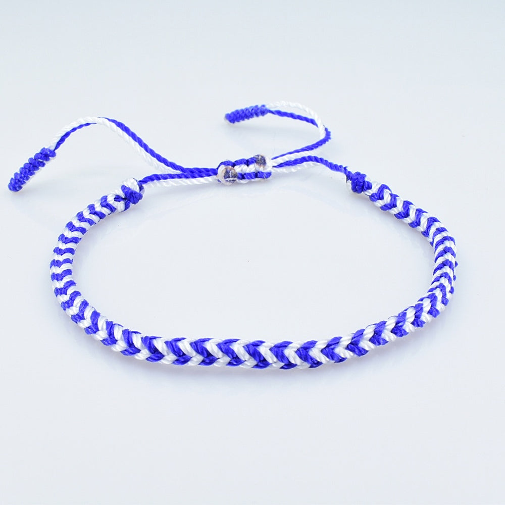 Blue White Pattern - Gemvius