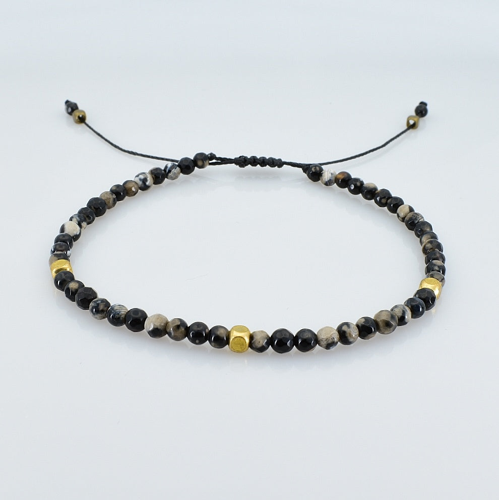 Black Agate & Gold - Gemvius