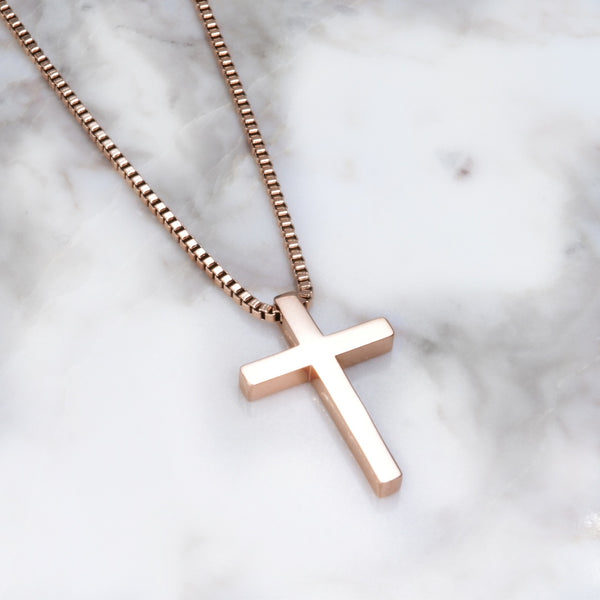 Contemporary Cross Necklace