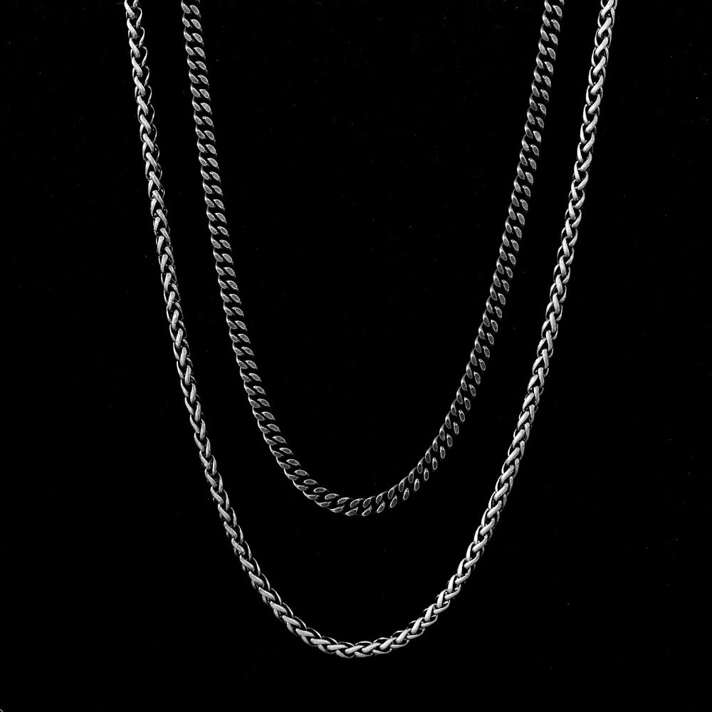 Echo + Sphinx Set (Aged Silver/Black) - Gemvius