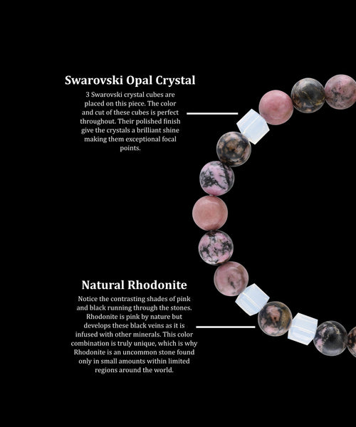 October Opal Rhodonite (8mm)