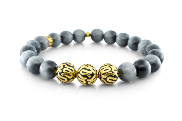 Gold Executive Eagle Eye (8mm) - Gemvius